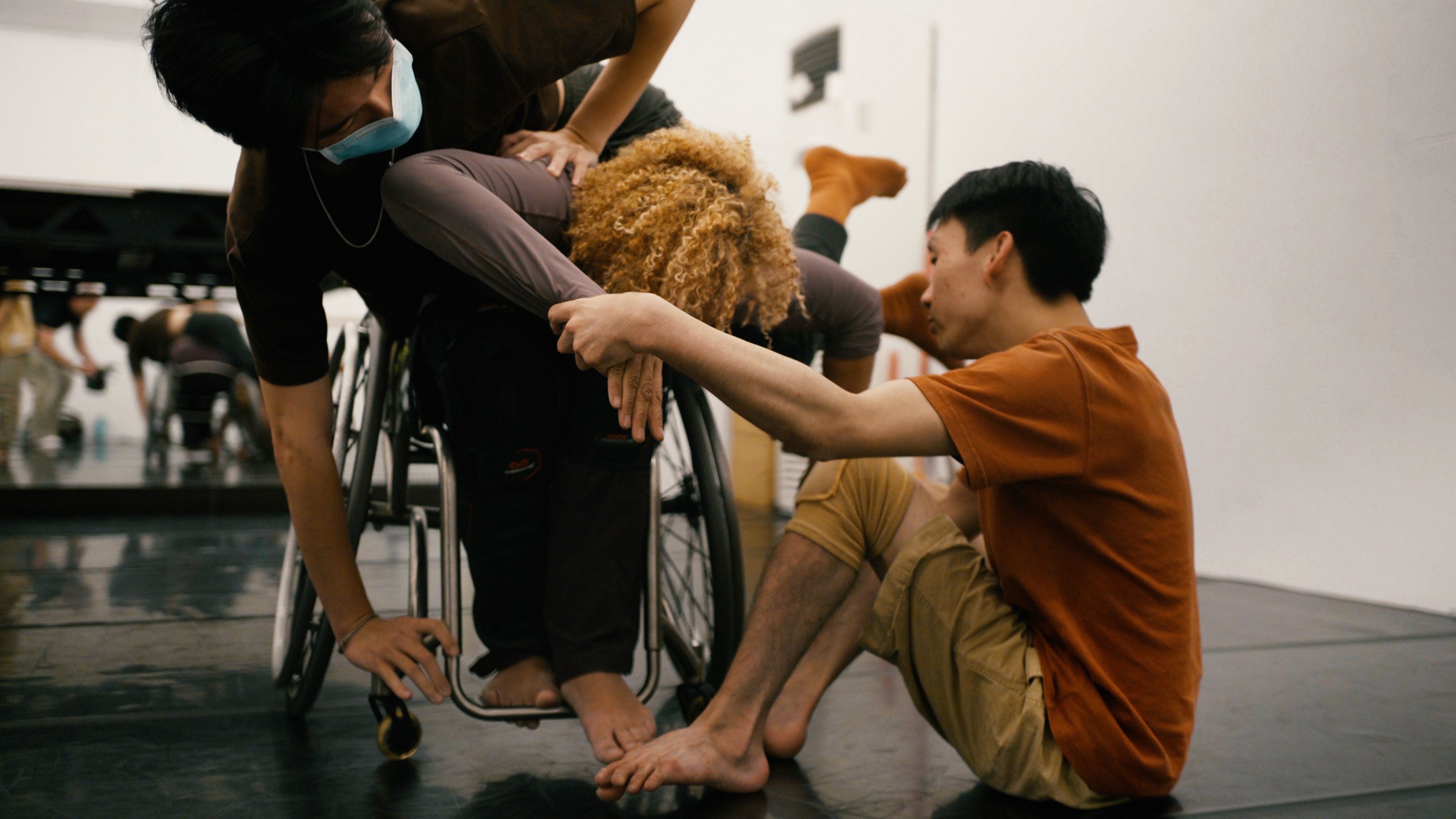 Mixed-ability dance troupe